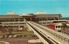 Tampa Internatioal Airport Florida FL Shuttle Tram Postcard picture