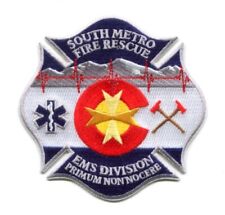 South Metro Fire Rescue Department EMS Division Patch Colorado CO picture