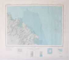 Suvorov Glacier Antarctica Vintage Original USGS National Science Foundation Map picture