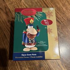 2005 Opus N' Bill Carlton Cards Heirloom OPUS GOES NUTS Holiday Ornament NIB picture