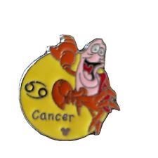 Cancer Sebastian Hidden Mickey Zodiac Disney Trading Pin NEW USA picture