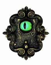 Hyde &Eek Sound Activated Dragon Eye Doorbell Animated Light Up Halloween Decor picture