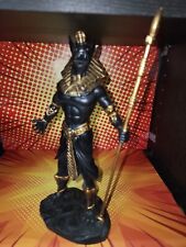 Ebros Egyptian Theme Anubis Holding Staff God of Aferlife & Dead Inpu Statue picture