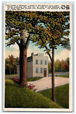 c1910 First Capitol of Wisconsin Old Belmont Wisconsin WI Antique Postcard picture