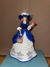 Retired Hamilton Blue Willow Lady Collection Figurine Alexandra Nice picture