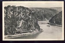 RPPC VTG Real Photo Postcard Antique, The Rock Valley of the Lorelei picture