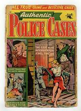 Authentic Police Cases #34 PR 0.5 1954 picture