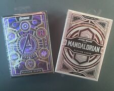 (2)Theory 11 Playing Cards Marvel's Avengers & Star Wars Mandalorian picture