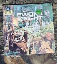 Sealed Vtg Star Wars ROTJ The Ewoks Join The Fight Story & Music 33 1/4  Record picture