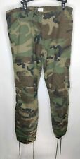 Rothco Mens Size Medium Color Camouflage With Tie Bottoms Cargo Style Hunt Pants picture