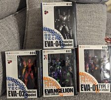 Neon Genesis Evangelion Revoltech Figures Lot of 4 picture