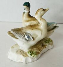 Ucagco Ceramics Japan Male And Female Ducks Figurine picture