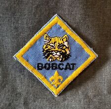 LMH Patch Badge CUB SCOUTS BOBCAT BSA Boy Scout 1970s Thick Whiskers Logo picture