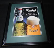 1983 Grolsch Holland Beer Framed 11x14 ORIGINAL Vintage Advertisement picture