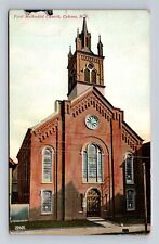 Cohoes NY-New York, First Methodist Church, Antique, Vintage Souvenir Postcard picture