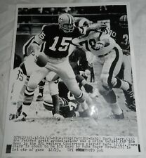 1967 Press Photo of Football Player Bart Starr - Milwaukee Packers - Rams Game picture