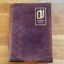 1915 Sooners University of Oklahoma Yearbook Sorority Fraternity Clubs picture