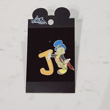 DIsney Pin Disneyland Alphabet Pin J - Jiminy Cricket from Pinocchio Pin 7806 picture