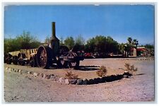 c1960 Old Dinah Mule Team Furnace Creek Ranch Death Valley California Postcard picture