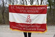 Le Salon Departmental Boutique Des Huit Chapeaux Et Quarante Femme Veteran 40/8  picture
