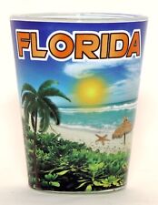 Florida Blue Beach Skyline Shot Glass picture