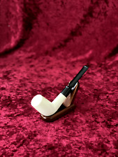 Turkish Block Classic-2 Meerschaum Pipe Hand Carved Same Day Dispatch picture