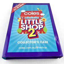 Coles LITTLE SHOP 2 Complete Collector's Case Two with 30x Minis Rare Newspaper picture