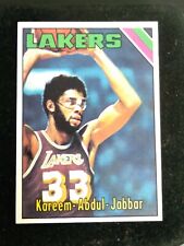 💎1975 TOPPS KAREEM ABDUL-JABBAR💥MINT CONDITION💥RARE💥SEE PIC'S🌟Grade It📈 picture