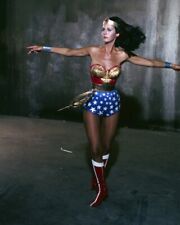 Wonder Woman Lynda Carter twirling in costume 24x36 Poster picture