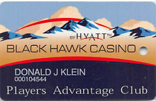 Black Hawk Casino - Black Hawk, CO - 2nd Issue Slot Card picture