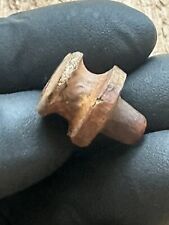 Tomachee Artifacts 👣 ESKIMO INUITS SUPER RARE EAR SPOOL BERING SEA AK🔥 picture