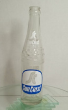 Suncrest Vintage Soda Bottle Glass 10oz picture