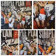 Simple Plan Taking One for the Team Signed Vinyl picture