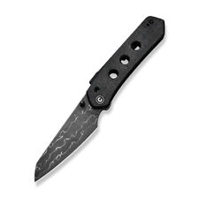 CIVIVI Knife Vision FG Superlock C22036-DS2 Black Micarta Damascus Pocket Knives picture