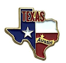 Texas State Of Capital Austin Hat lapel Pin AVA F1D31J picture