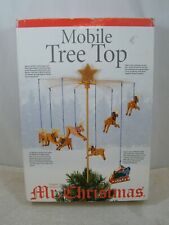 NEW RARE MR CHRISTMAS MOBILE TREE TOP OR TABLE TOP, SEALED, BOX WORN, NOS picture