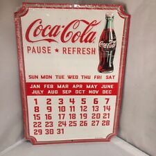 Coca-Cola Magnetic Calendar Sign with Magnets Sealed In Package picture