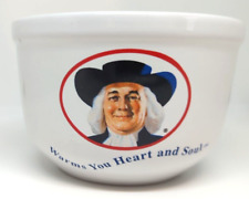 Vintage 1999 Quaker Oats Company Oatmeal Ceramic Bowl 