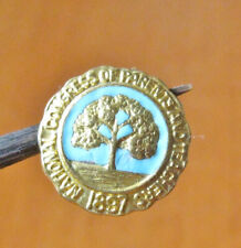 Vintage National Congress of Parents and Teachers Small Round Award Lapel Pin picture