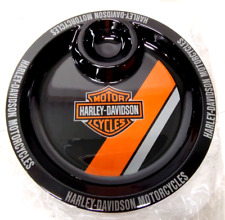 Harley-Davidson® Bar & Shield Chip & Dip Tray Two-in-One Black HDL-18562 picture