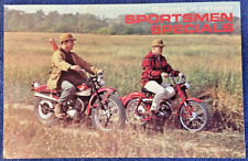 1950's Harley-Davidson 50cc 175cc Sportsmen Specials sales brochure picture