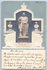 Berlin Germany Postcard Markgraf Johann II Statue 1902 Posted RPPC Photo picture