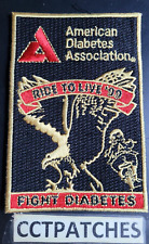 1999 AMERICAN DIABETES ASSOCIATION RIDE TO LIVE FIGHT DIABETES PATCH picture