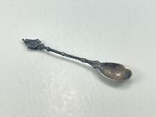 Vintage Antique Nautical Sailboat Salt Condiment Mustard Miniature Spoon 3.75