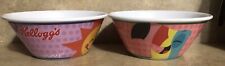 Kelloggs Cereal Bowls Lot Of 2 Brand New Vintage 2015 picture