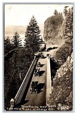 Barview, OR Oregon Shepherds Dell Columbia River HWY. RPPC Postcard Posted 1916 picture