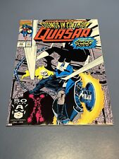 Quasar #23 Marvel Comic Book 1991 w/ Ghost Rider HIGH GRADE- COSMOS IN COLLISION picture