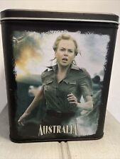 Australia with Nicole Kidman & Hugh Jackman EMPTY Collectable Tin Storage  picture