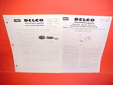 1958 OLDSMOBILE 88 98 UNITED MOTORS DELCO GM TRANS-PORTABLE RADIO SERVICE MANUAL picture