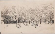 Ontario Oregon 1916 PM Snow Scene and House RPPC picture